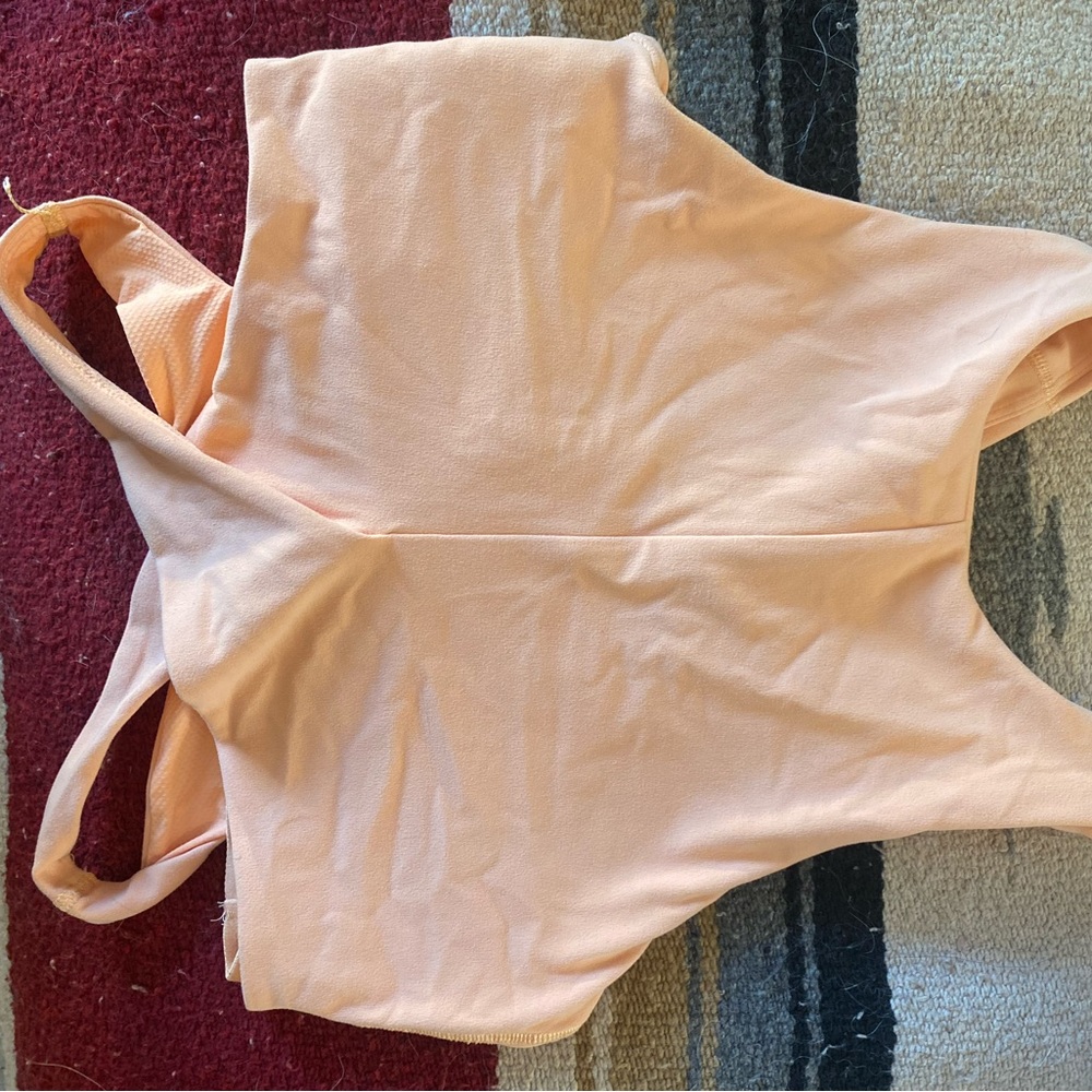 Athleta cropped tank with sports bra